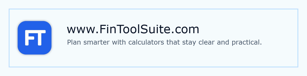 www.FinToolSuite.com promotional banner